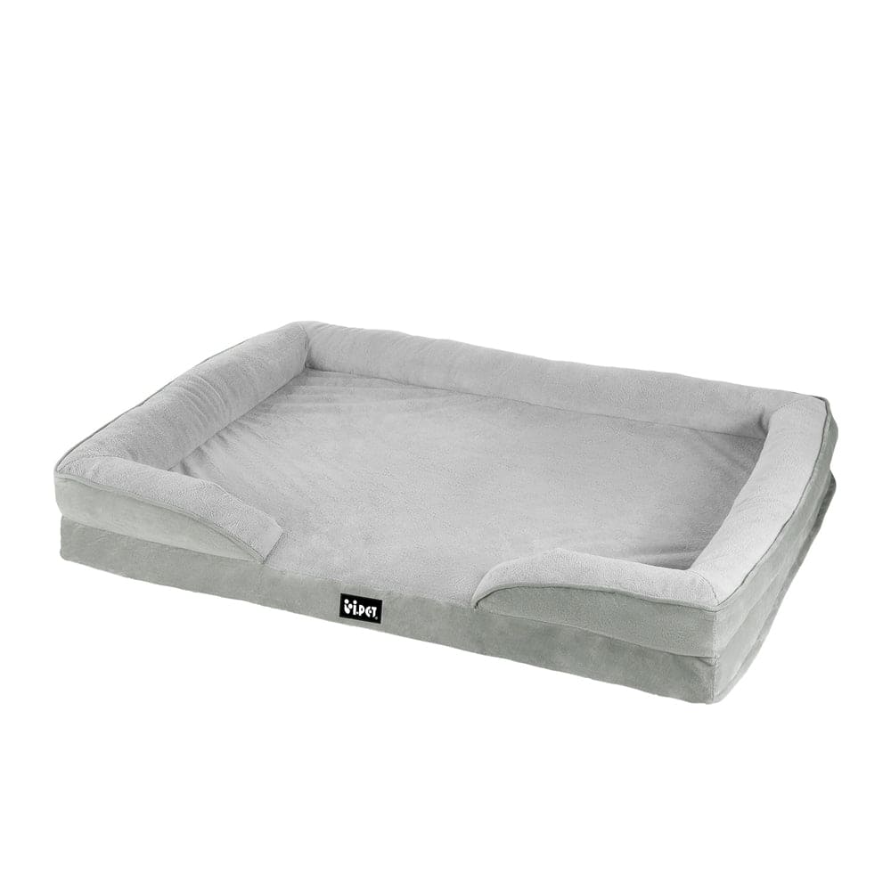Calming Memory Foam dog Bed – Orthopedic Support with Soft Fleece