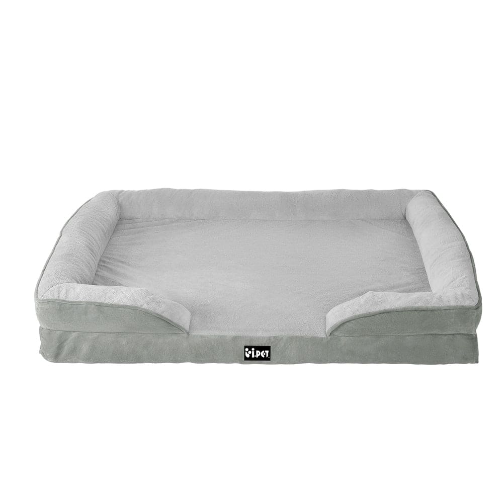 Calming Memory Foam dog Bed – Orthopedic Support with Soft Fleece