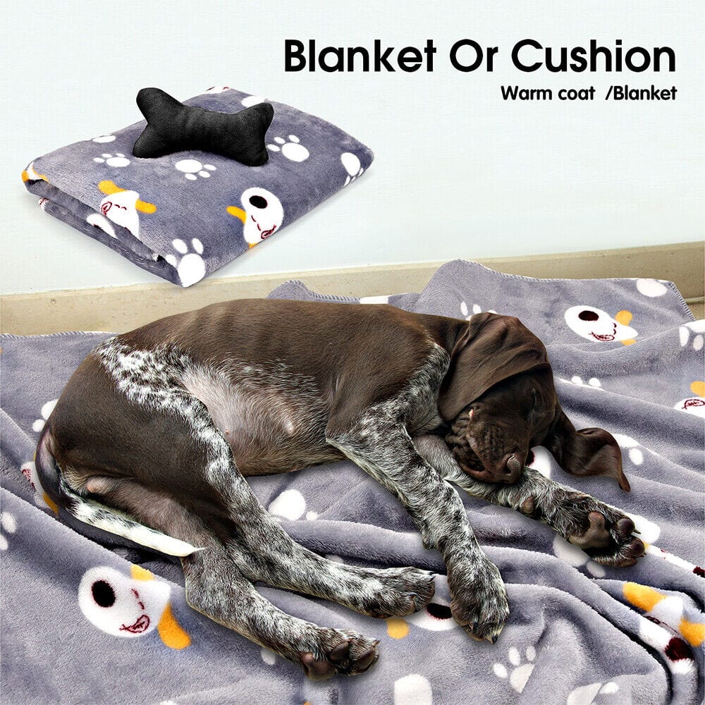 Extra-Large Washable Navy Dog Bed