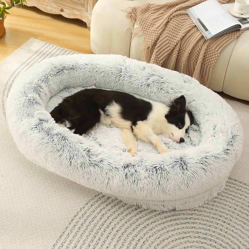 Anti-Anxiety Donut-Shaped bed (Gradient Gray) Small 60*50*18cm