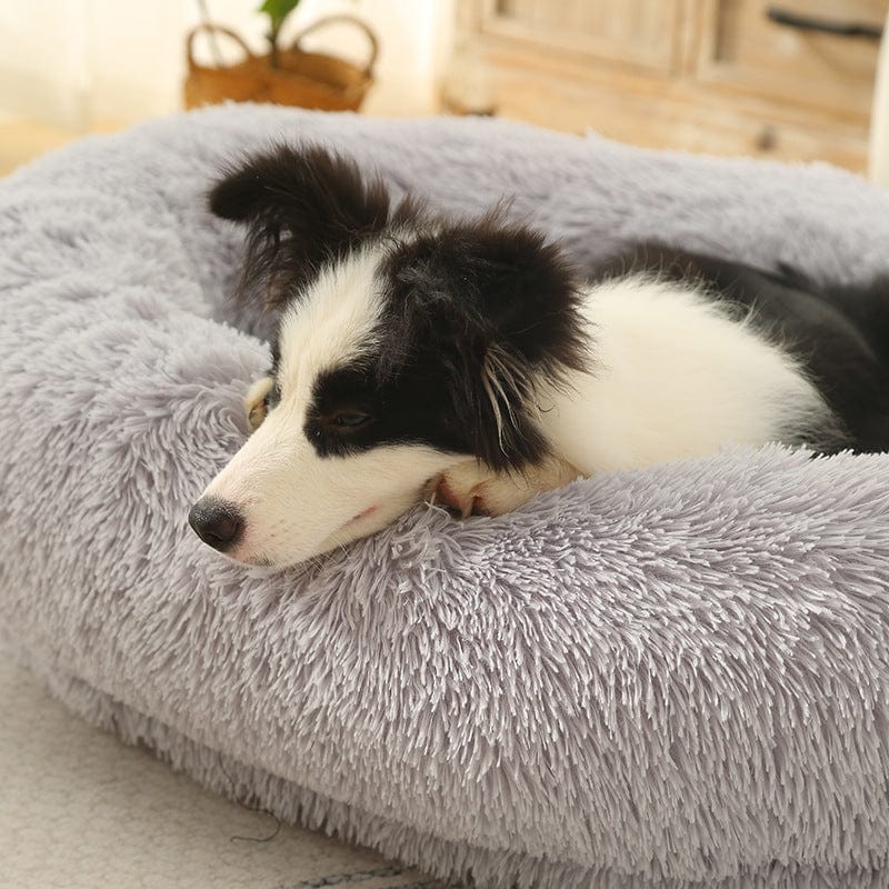 Anti-Anxiety Donut-Shaped bed (Light Gray) Small 60*50*18cm