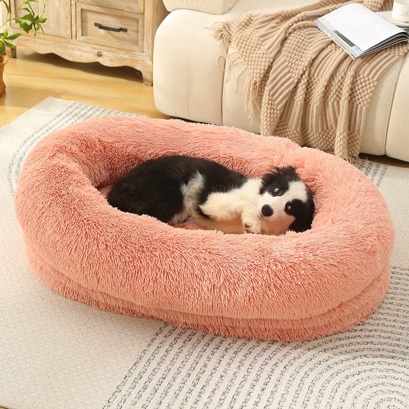 Anti-Anxiety Donut-Shaped Bed (Blush Pink) Small 60*50*18cm